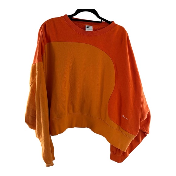 Nike Women’s Vibrant Orange Be You Sweatshirt - Picture 2 of 8